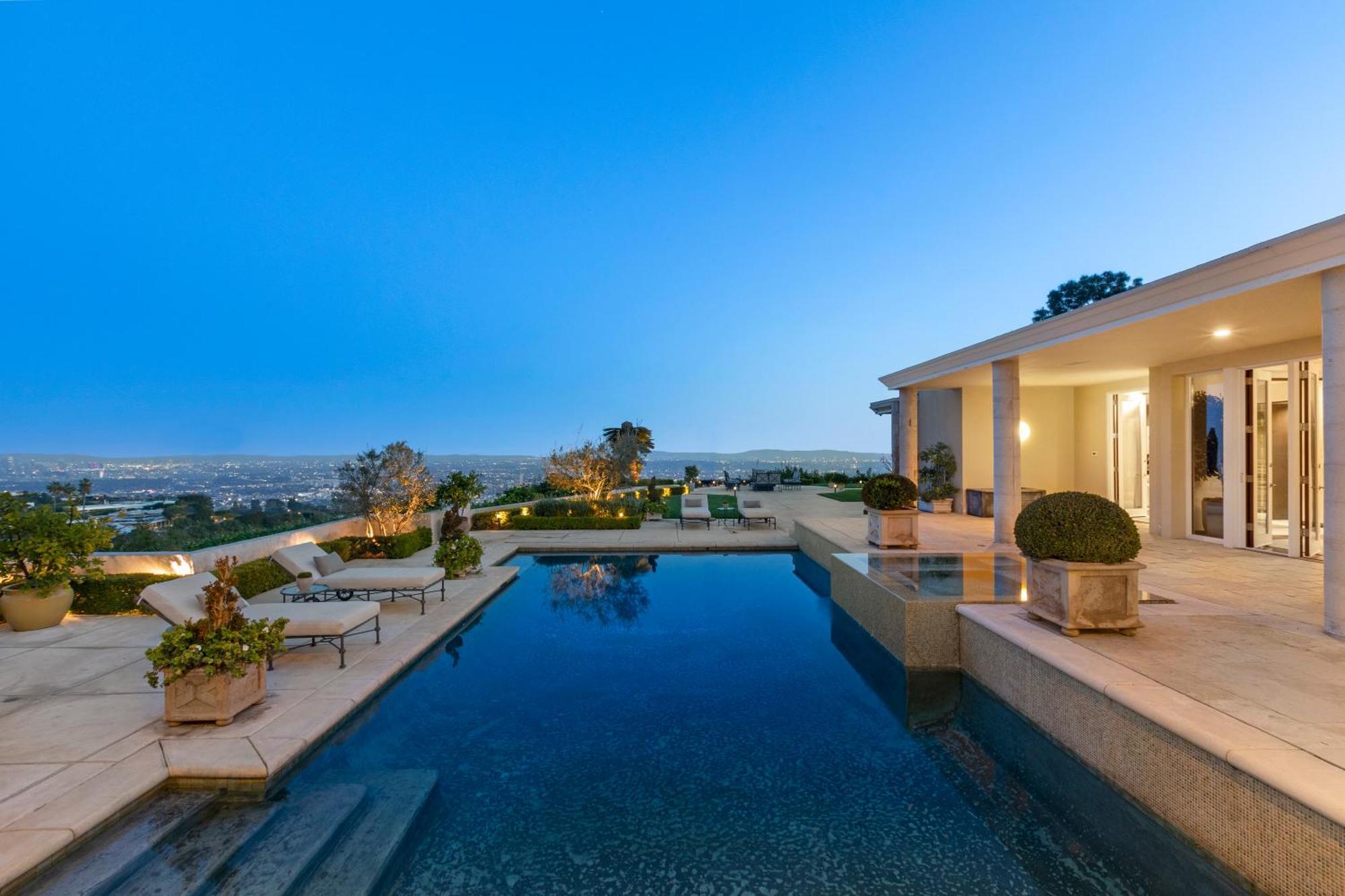 Trousdale Grand Villa Los Angeles Eksteriør billede
