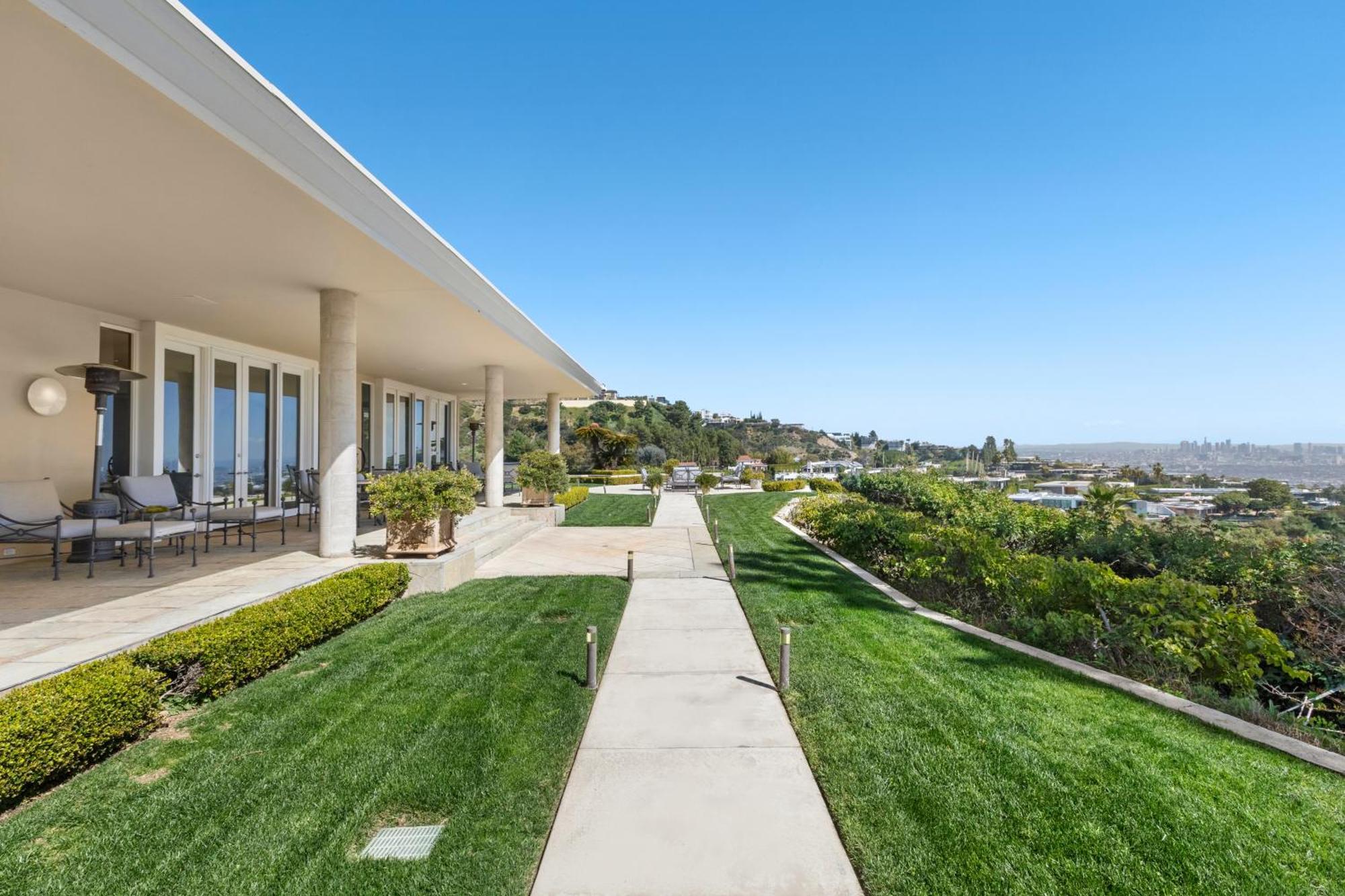 Trousdale Grand Villa Los Angeles Eksteriør billede