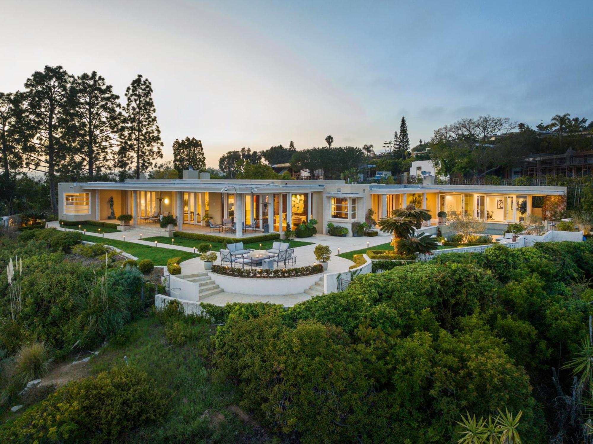 Trousdale Grand Villa Los Angeles Eksteriør billede