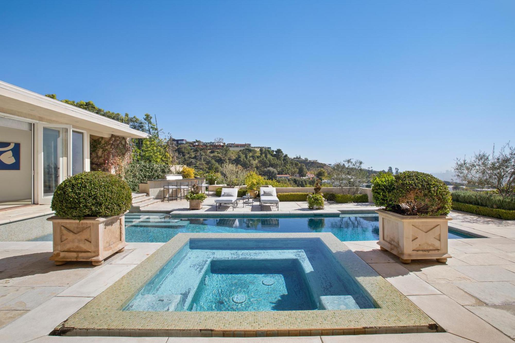 Trousdale Grand Villa Los Angeles Eksteriør billede