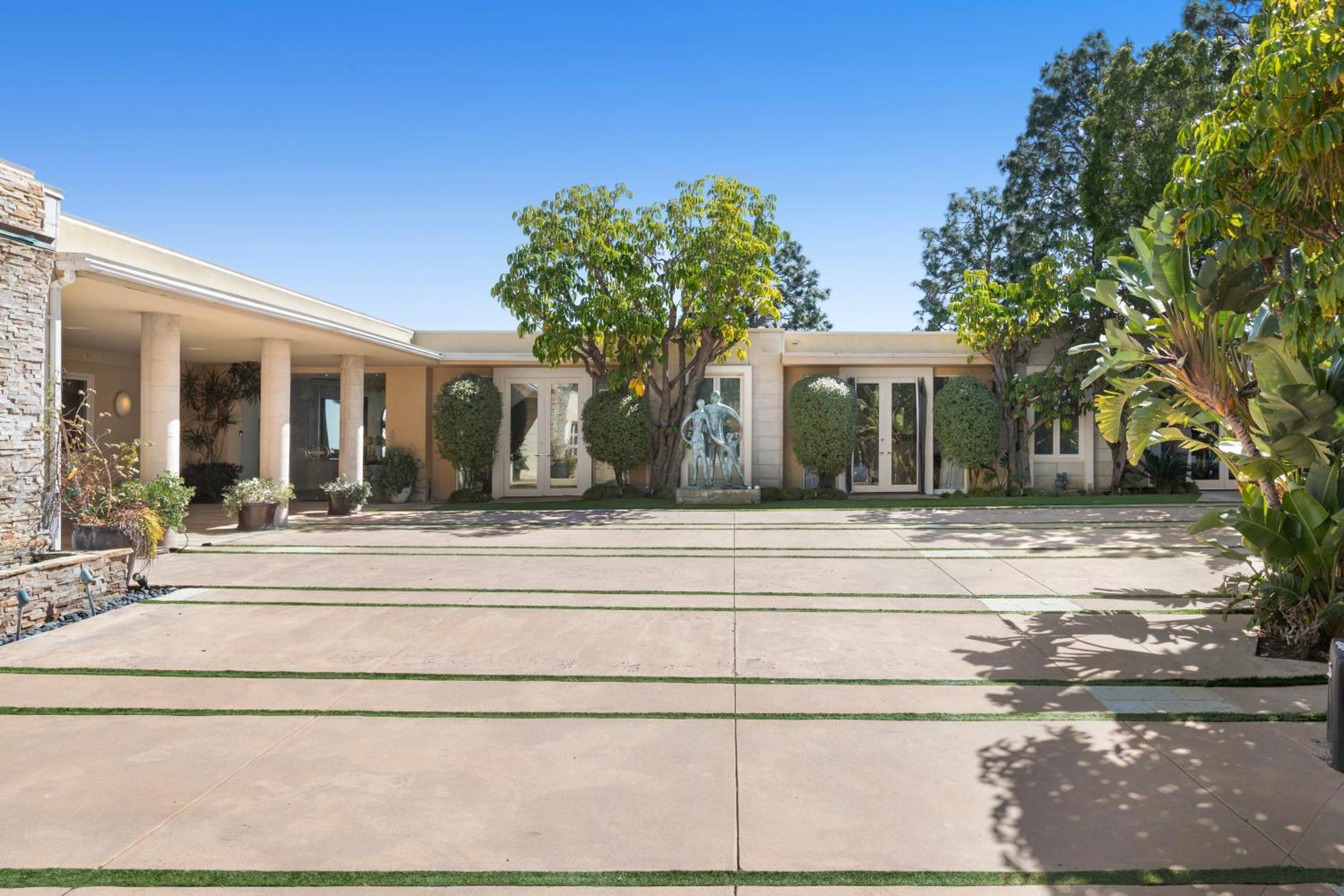 Trousdale Grand Villa Los Angeles Eksteriør billede