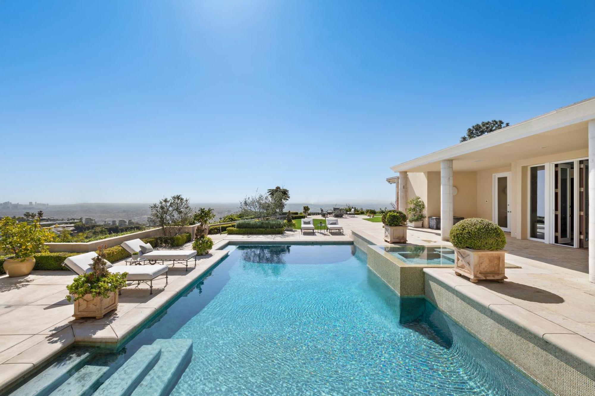 Trousdale Grand Villa Los Angeles Eksteriør billede